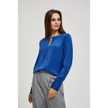 Dámská košile Obyčejná košile Moodo modrá | bílá | šedá 2580216