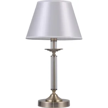Lampička Italux TB-28366-1 stolní lampička Solana 1x40W | E14 | IP20 - barva starožitný bronz + K nákupu nad 3000 Kč dárek zdarma