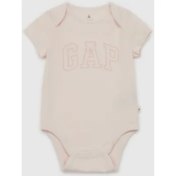Kojenecké oblečení GAP Baby body s logem - Holky GAP krémová 2837028