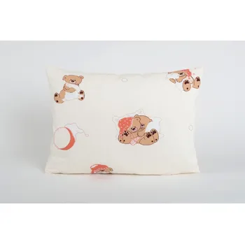 Povlečení Dětský povlak na polštářek 60x45 cm - bavlna - spící medvídek