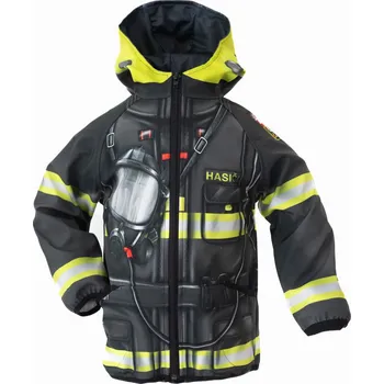 Dětská softshellová bunda – Hasič Real (Velikost bundy: 146)