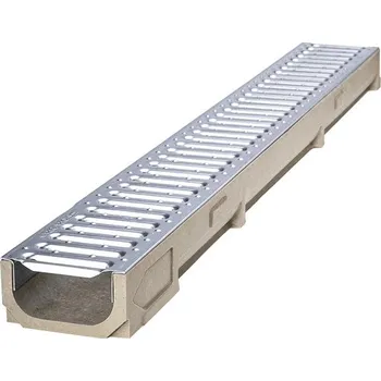 Žlab PB Stora Self DN 100, 120x60x1000 mm, pozink rošt