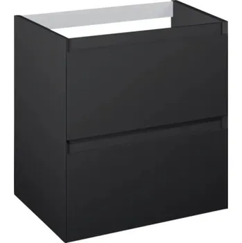 Koupelnový nábytek Skříňka pod umyvadlo Jungborn DECEM černá 600 x 635 x 458 mm 168143