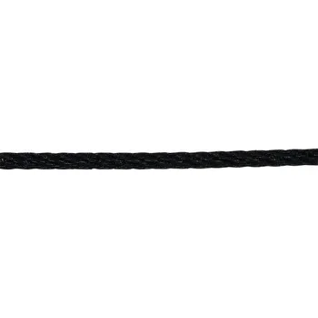 Vázací drát Ocelové lano 41,5x3,0 mm PÖSAMO, potaženo plastem, černá (metráž)