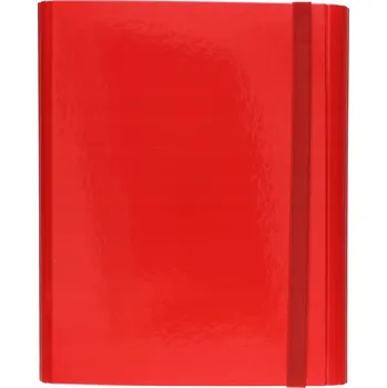Desky s gumou A4 Interdruk pevné červené – pořadač na dokumenty