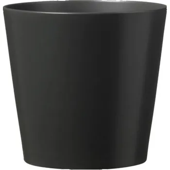 Obal na květináč Obal na květináč keramický Söndgen Dallas Esprit Ø 12 x 9 cm matný antracitový