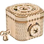 Robotime 3D dřevěné mechanické puzzle Trezor 158 ks