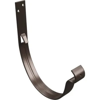 okap Okapový držák PRECIT 125 mm krátký délka 80 mm plechový 8017 čokoládová hnědá