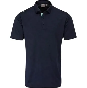 Ping Kenan Textured pánské polo, tmavě modré pánské, XXL