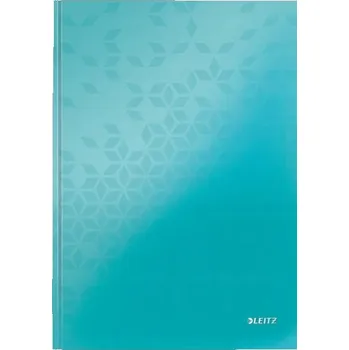 Zápisník Leitz zápisník WOW A4 linkovaný ledově modrý