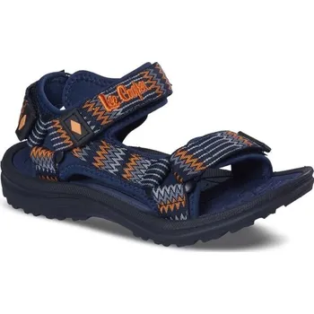 Dívčí sandály Dětské sandály Lee Cooper SANDALS 28 Modrá, Oranžová