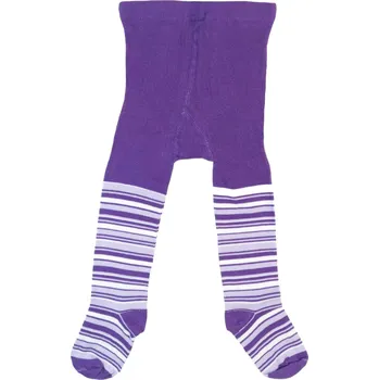 Dětské punčocháče fialové, Velikost: 128 - 134, Barva: Fialová