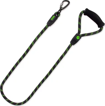 Vodítko pro psa Vodítko Active Dog Sport L limetka 1,3x120cm