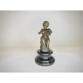 ANDĚL S VIOLOU - BRONZOVÁ SOCHA