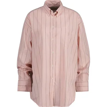 Dámská košile KOŠILE GANT OS LUXURY OXFORD BD STRIPED SHIRT FADED PINK