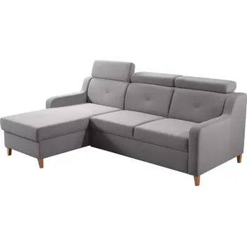 Sedací souprava Rozkládací sedací souprava ARABELLA - světle šedá, levá - doprava zdarma - SLEVA 3% s kodem radost25