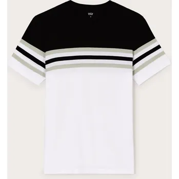 Pánské oblečení Celio Bavlněné tričko Jebleca - Pánské Celio bílá 2839346