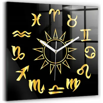 Hodiny Nástěnné hodiny Wallfluent černé 30 cm