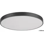 Rabalux 3316 LED stropní svítidlo Tesia 1x60W | 5000lm | 3000-6000K - stmívatelné, dálkové ovládání, časovač, noční režím, hvězdný efekt, černá, bílá + sada - Trio LED žárovka 2x10W | E27 | 3000K | 806lm
