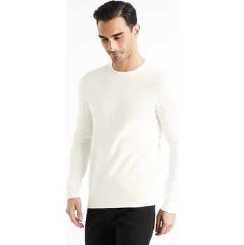 Pánské oblečení Celio Svetr Bepic s kulatým výstřihem - Pánské Celio bílá 2643123