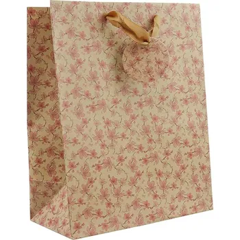 Dárková krabička MOREX, s.r.o. Papírová taška 14x18x7 cm květy