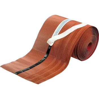 Plech Okapový plech hliníkový role 10bm šedočerná RAL 7016