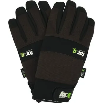 Pracovní rukavice Zahradní rukavice for_q zimní vel. XL hnědé