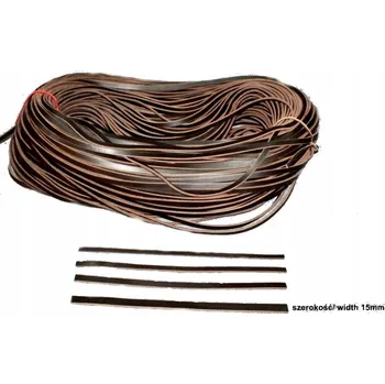 Vodítko pro psa Dingo Gear KOŽENÉ VODÍTKO ŠÍŘKA 1,5 CM