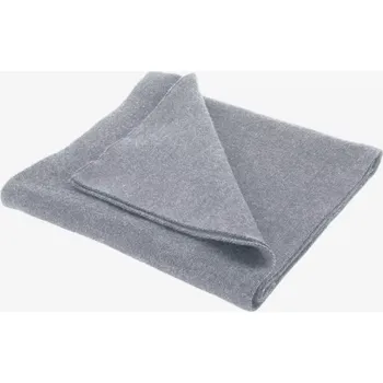 Šála Vlněná šála Šedá 176x24cm