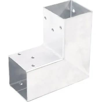 Tesařské kování Spojka trámová typ l-200x185 mm 70x70 mm zinek žárový, 1ks