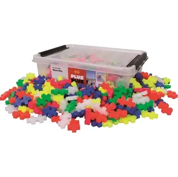 ostatní stavebnice Plus Plus BIG Neon box - 200 ks