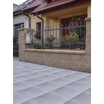 Betonová dlažba hladká 40 x 40 x 4 cm přírodní