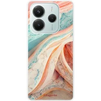 Pouzdro na mobilní telefon Odolné silikonové pouzdro iSaprio - Orange and Blue - Xiaomi Redmi Note 14 5G