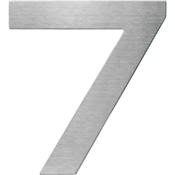 Domovní číslo Richter Czech Číslo domovní RN.150L.7.N "7" nerez 2D - 150mm