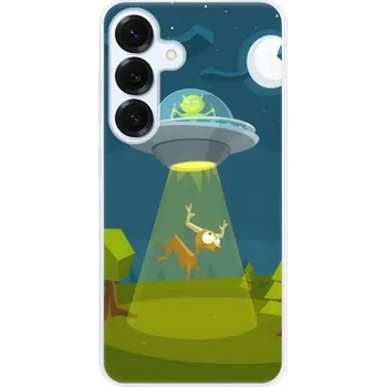 Pouzdro na mobilní telefon Odolné silikonové pouzdro iSaprio - Alien 01 - Samsung Galaxy S25