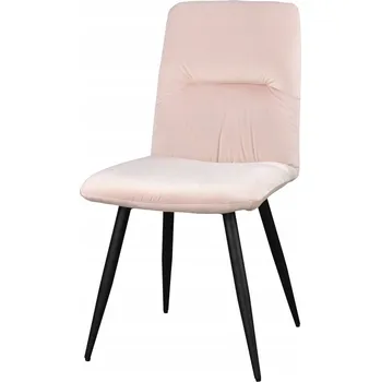 Jídelní židle Židle Selsey sametová růžová 1 ks