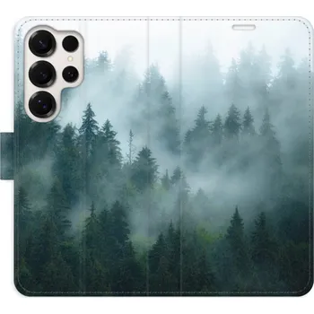 Pouzdro na mobilní telefon Flipové pouzdro iSaprio - Dark Forest - Samsung Galaxy S25 Ultra