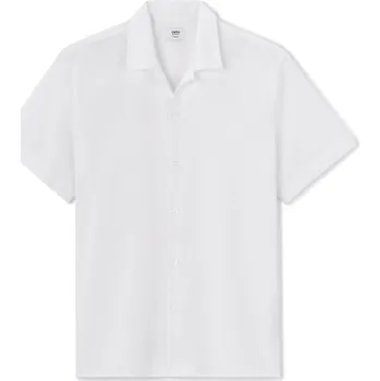 Pánská košile Celio Košile s krátkým rukávem Gaculinco 1161302 Bílá L