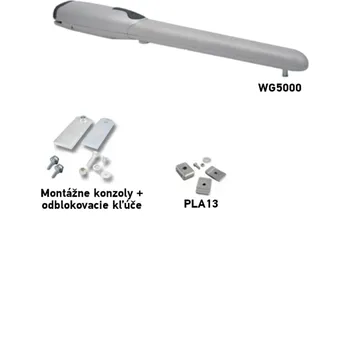 Pohon brány NICE Wingo WG5000 - samostatný pohon pro křídlové brány do 3,5 m/500 kg