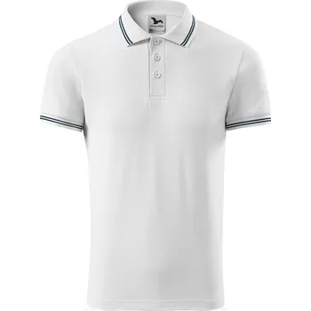 Pánské tričko Polokošile MALFINI URBAN, barva bílá, velikost 3XL