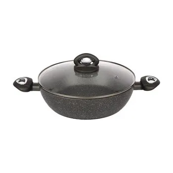 Hrnec NÍZKÝ HRNEC S POKLIČKOU 28CM 3.5 L VALDINOX ROCK