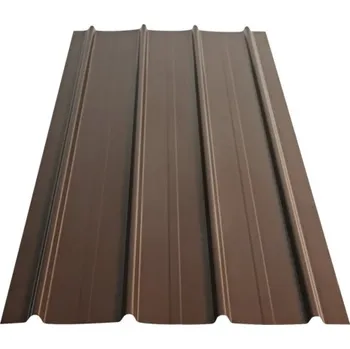 Sada trapézových plechů H12 SMART COVER SET čokoládově hnědá RAL 8017, 12 ks + šrouby 50 ks