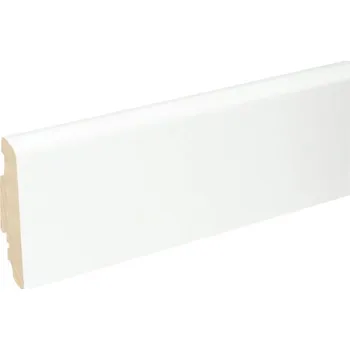 soklová lišta Soklová lišta Skandor bílá lesklá FU60L 19x58x2400 mm