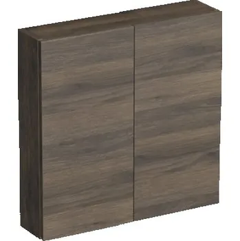 Koupelnový nábytek Koupelnová skříňka závěsná Intedoor TRENTA dub tabák gladstone 60 x 60 x 15 cm TRE HZ 60x15 2D S 25