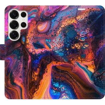 Pouzdro na mobilní telefon Flipové pouzdro iSaprio - Magical Paint - Samsung Galaxy S25 Ultra