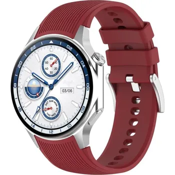 Ostatní příslušenství k chytrým hodinkám VSECHNONAMOBIL 104464 STRIPS Vyměnitelný řemínek pro OnePlus Watch 3 červený