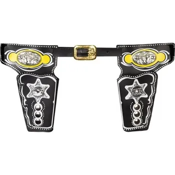 Karnevalový kostým Dvojité pouzdro na zbraně - Šerif