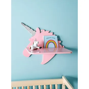 police Sinsay - Kovová nástěnná polička - pastelová růžová - 597FX-03X - 597FX-03X-ONE