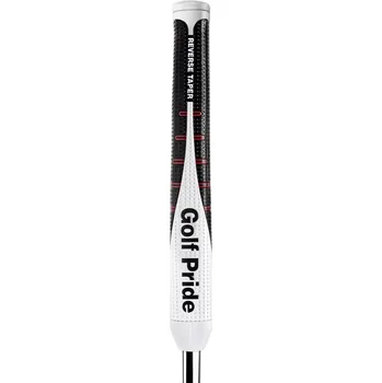 Grip na golfovou hůl Golf Pride Reverse Taper Pistol Large Putter Grip Large, Black/White/Red
