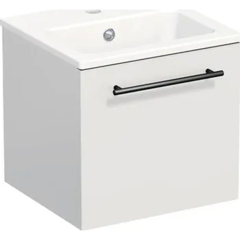 Koupelnový nábytek Koupelnová skříňka s umyvadlem Intedoor TRENTA 40 cm bílá vysoce lesklá TRE MINI 40 1Z B A0016